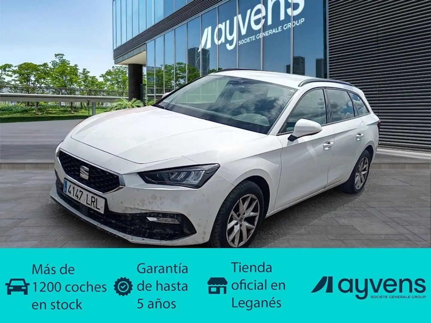 SEAT Leon ST 2.0TDI CR S&S Style 115 Blanco - 1