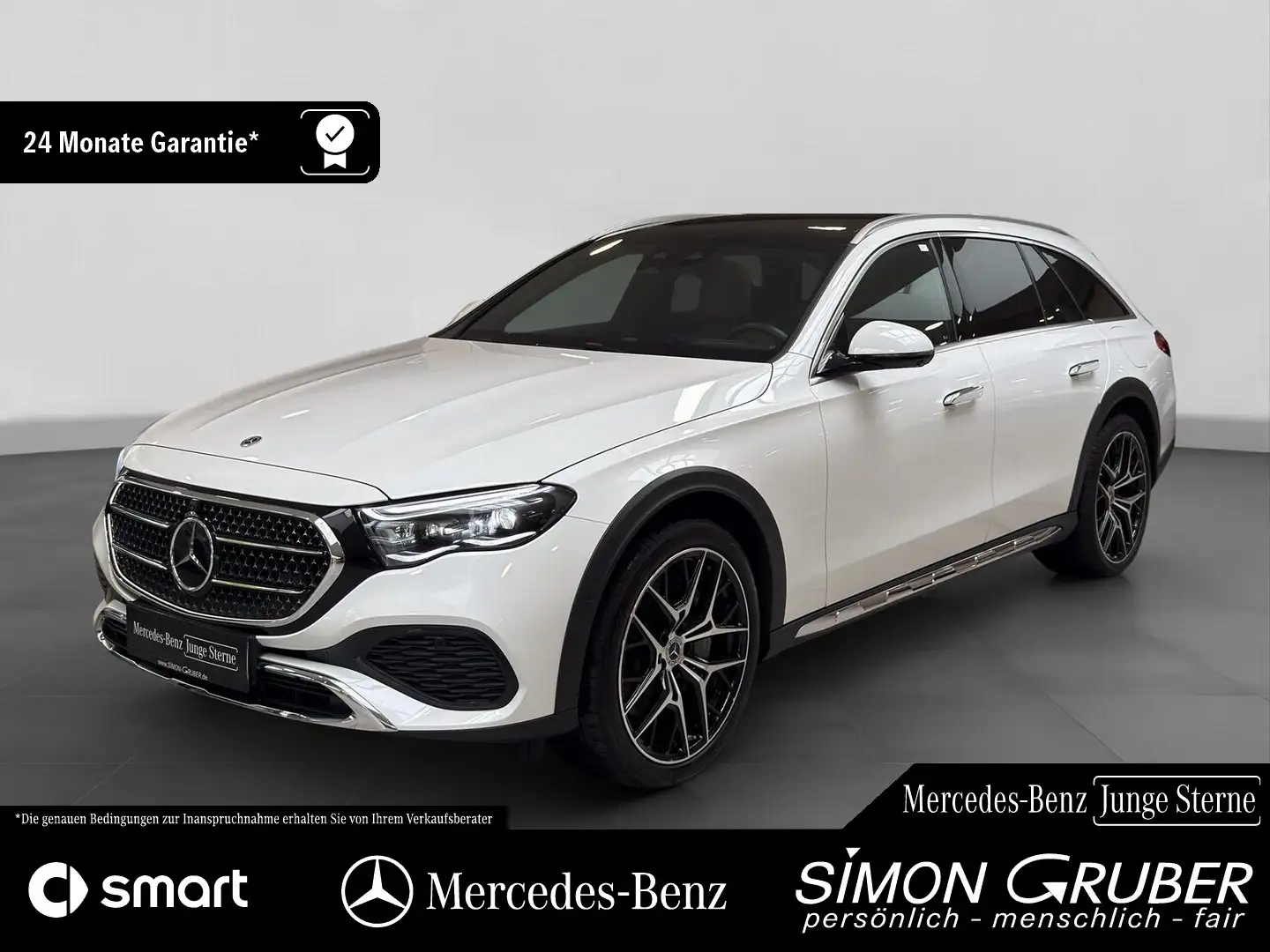 Mercedes-Benz E 300 Tde 4M All Terrain Superscreen Massage AHK Weiß - 1