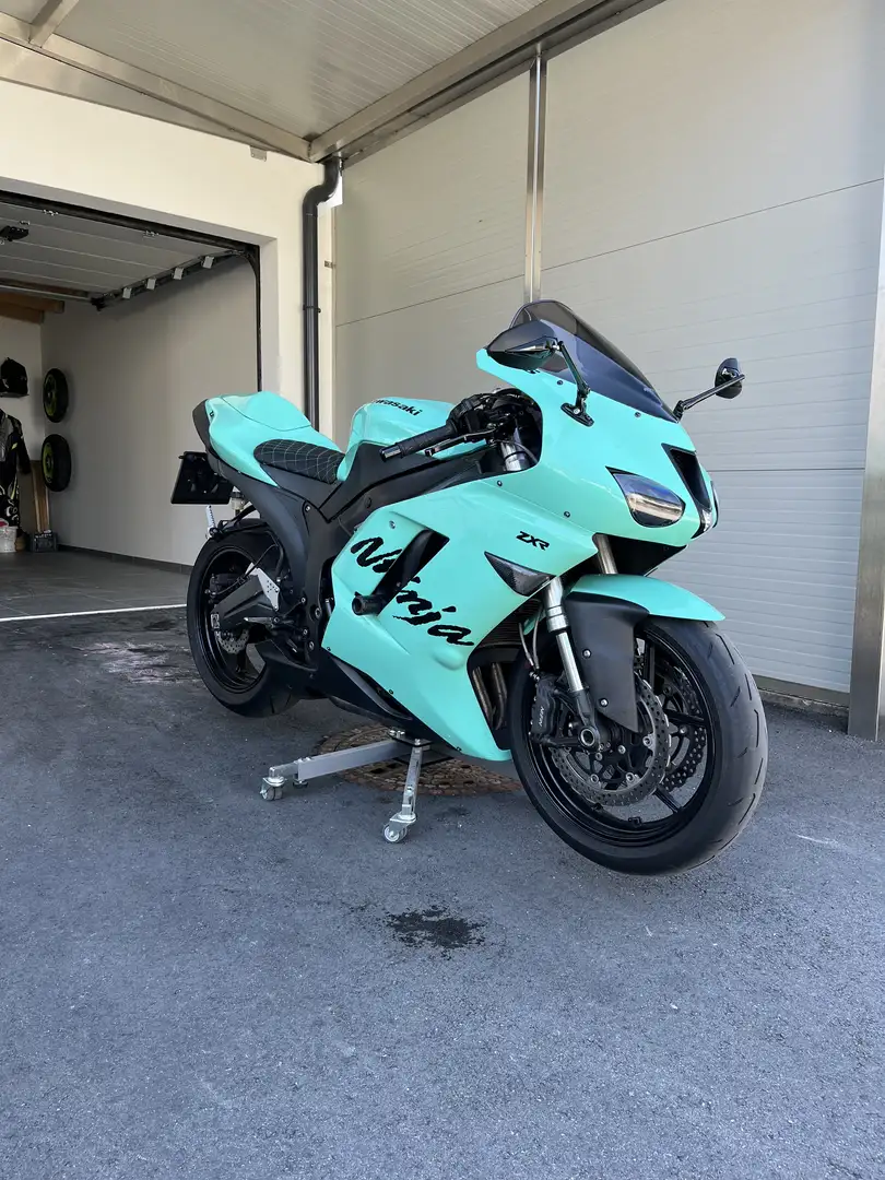 Kawasaki Ninja ZX-6R A2 Bike möglich Verde - 2