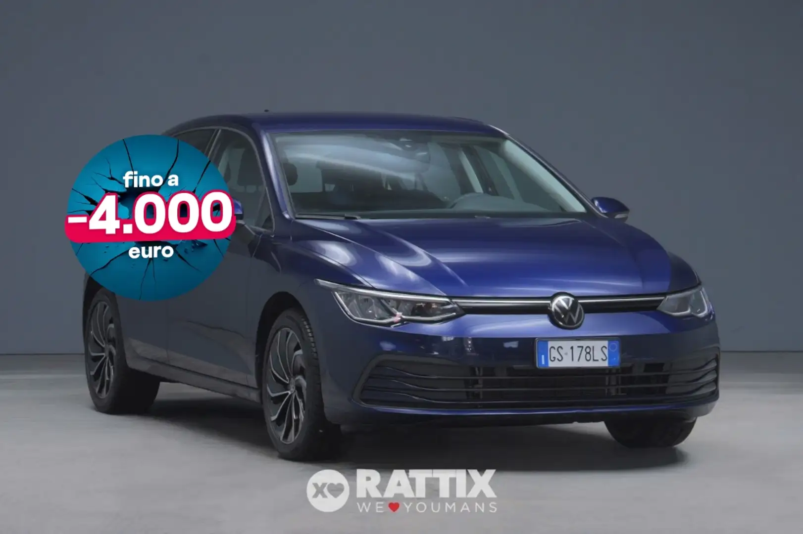 Volkswagen Golf 1.0 ETSI EVO 110CV Life DSG Blau - 1