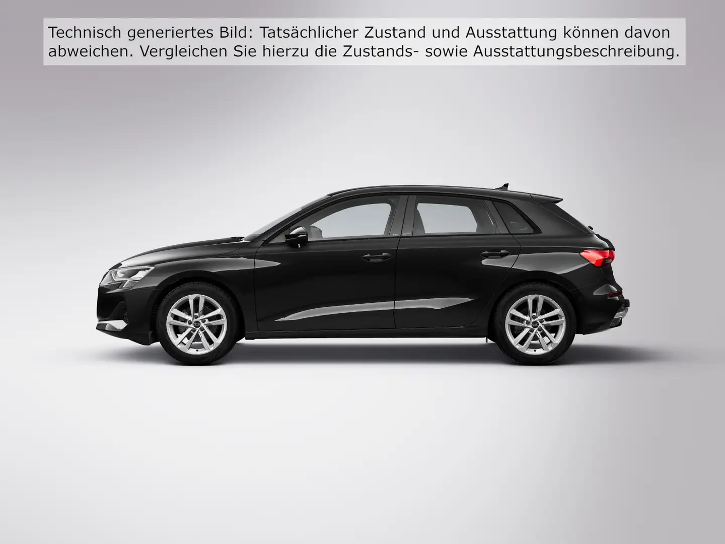 Audi A3 35 TFSI Advanced ACC Navi AHK Schwarz - 2