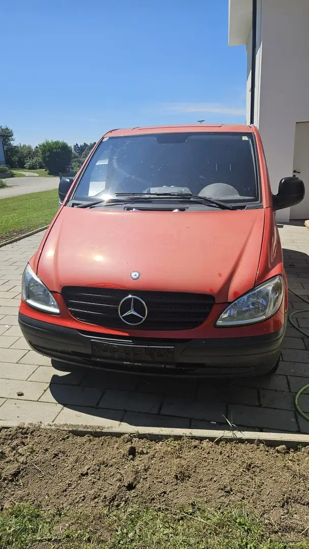 Mercedes-Benz Vito Vito 111 CDI lang Rouge - 1