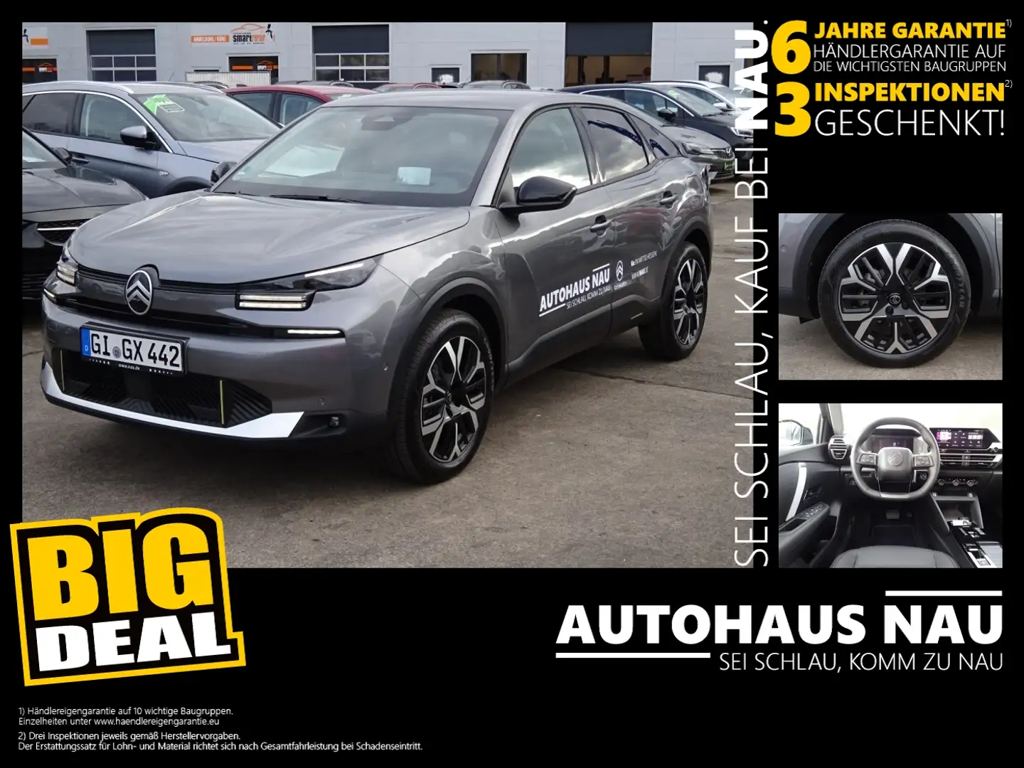 Citroen C4 1.2 136 Max Inspektionspaket BigDeal! Grau - 1