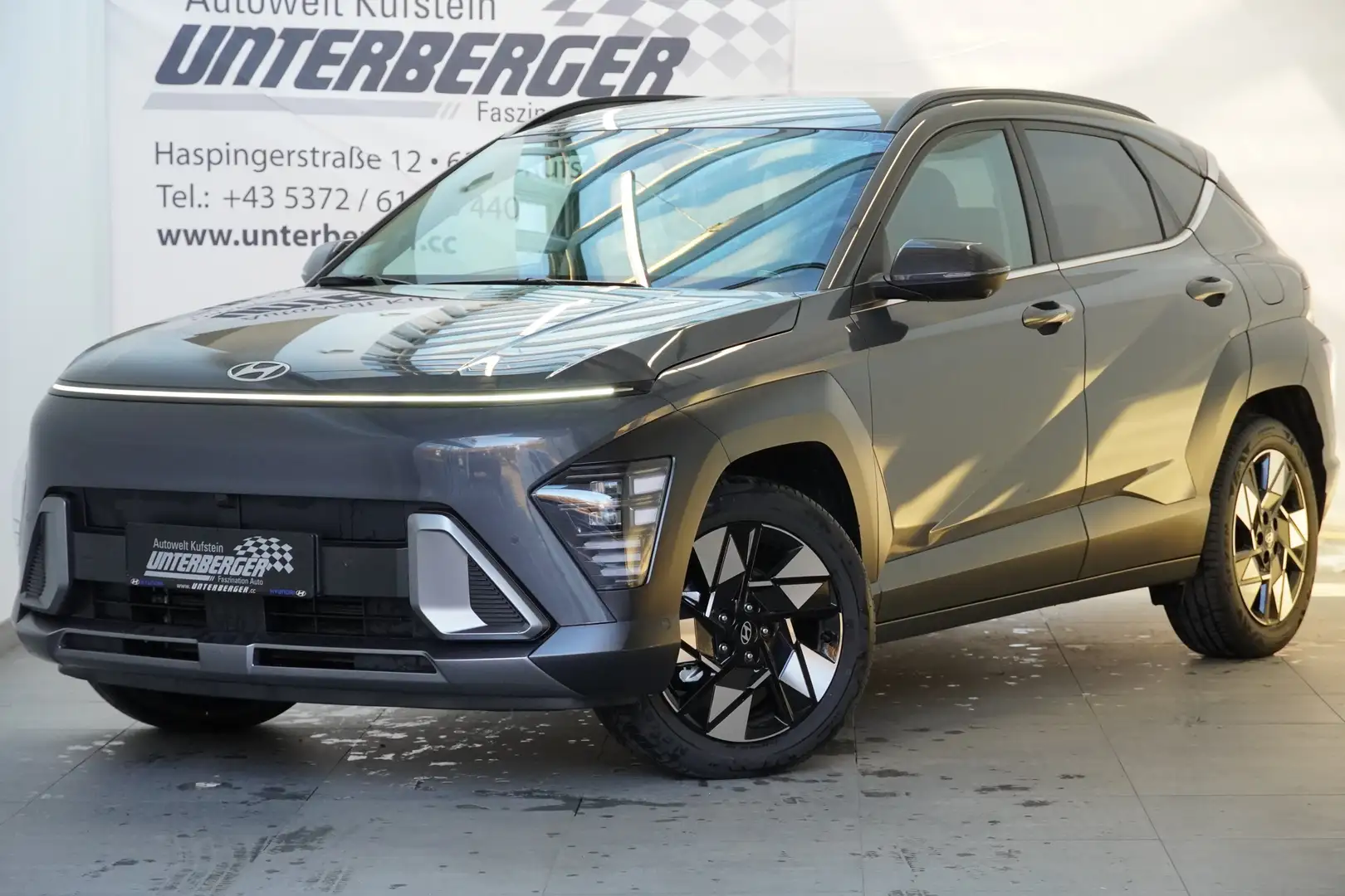 Hyundai KONA HEV (SX2) Prestige Line Hybrid 1.6 GDI 2WD Grau - 1