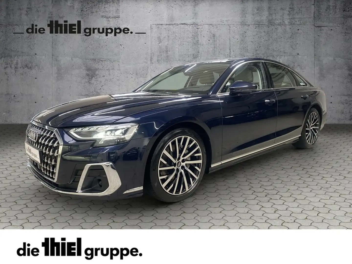Audi A8 50 TDI quattro Matrix+Pano+B&O+Leder+Head-up Bleu - 1