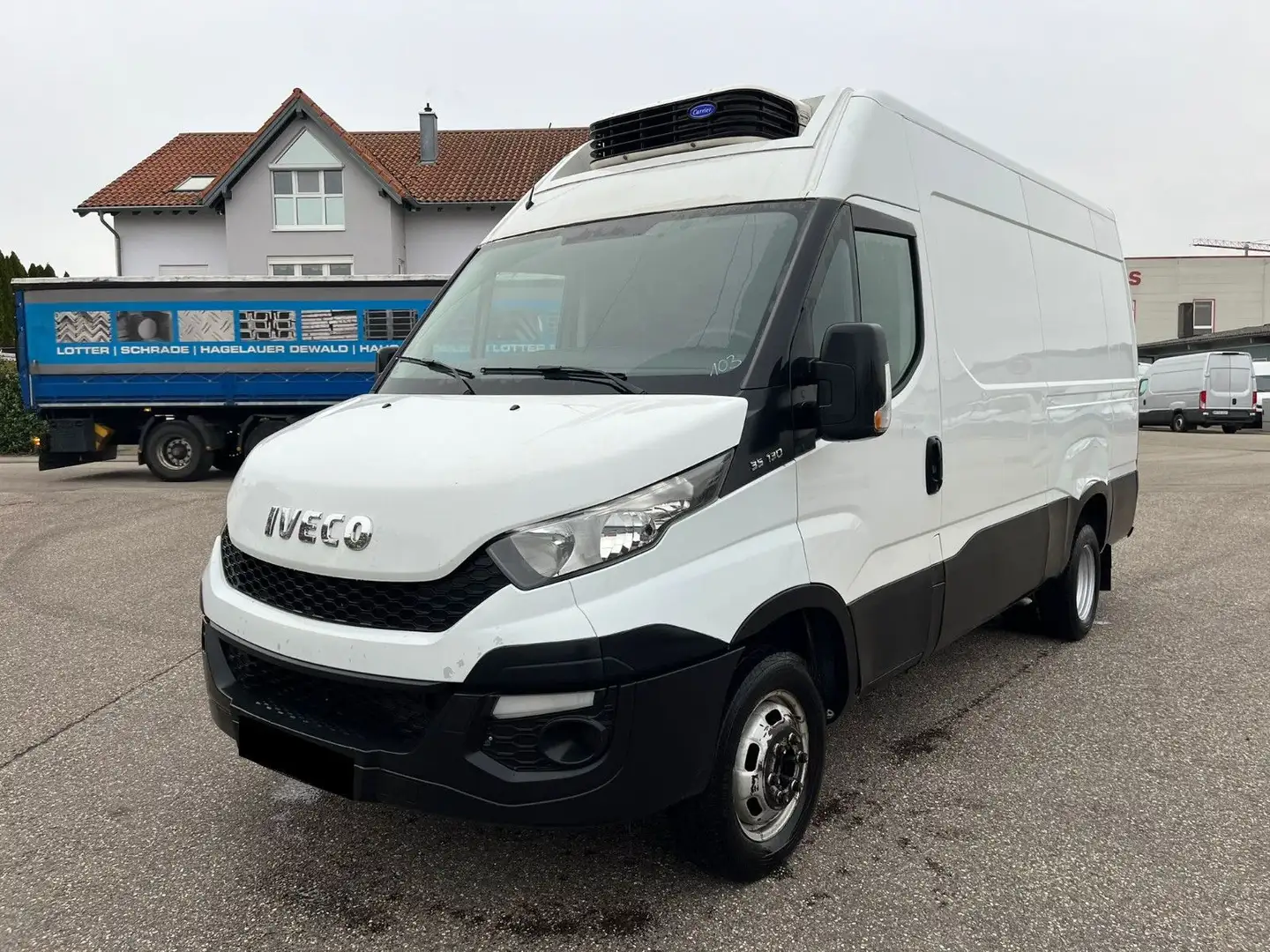 Iveco Daily 35 C13*Carrier 200*Klima*Zwillingsbereift Weiß - 1