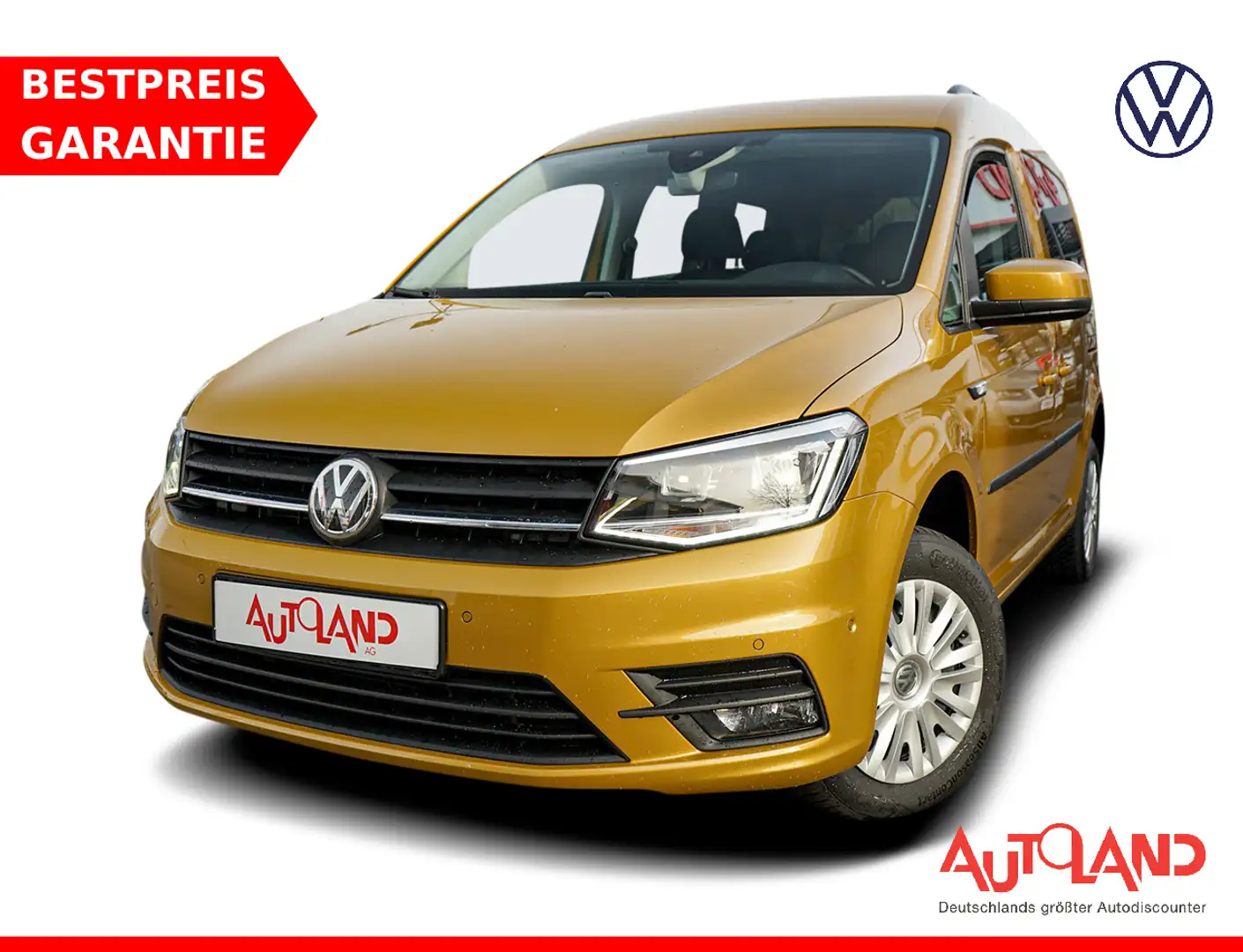 Volkswagen Caddy 2.0 TDI Trendline DSG Xenon Navi ACC AHK Gold - 1