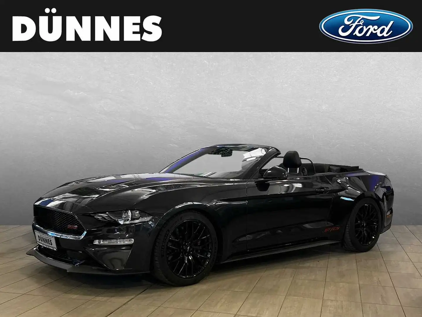 Ford Mustang Convertible 5.0 V8 Aut. GT *Tieferlegung/Spurverbr Grau - 2