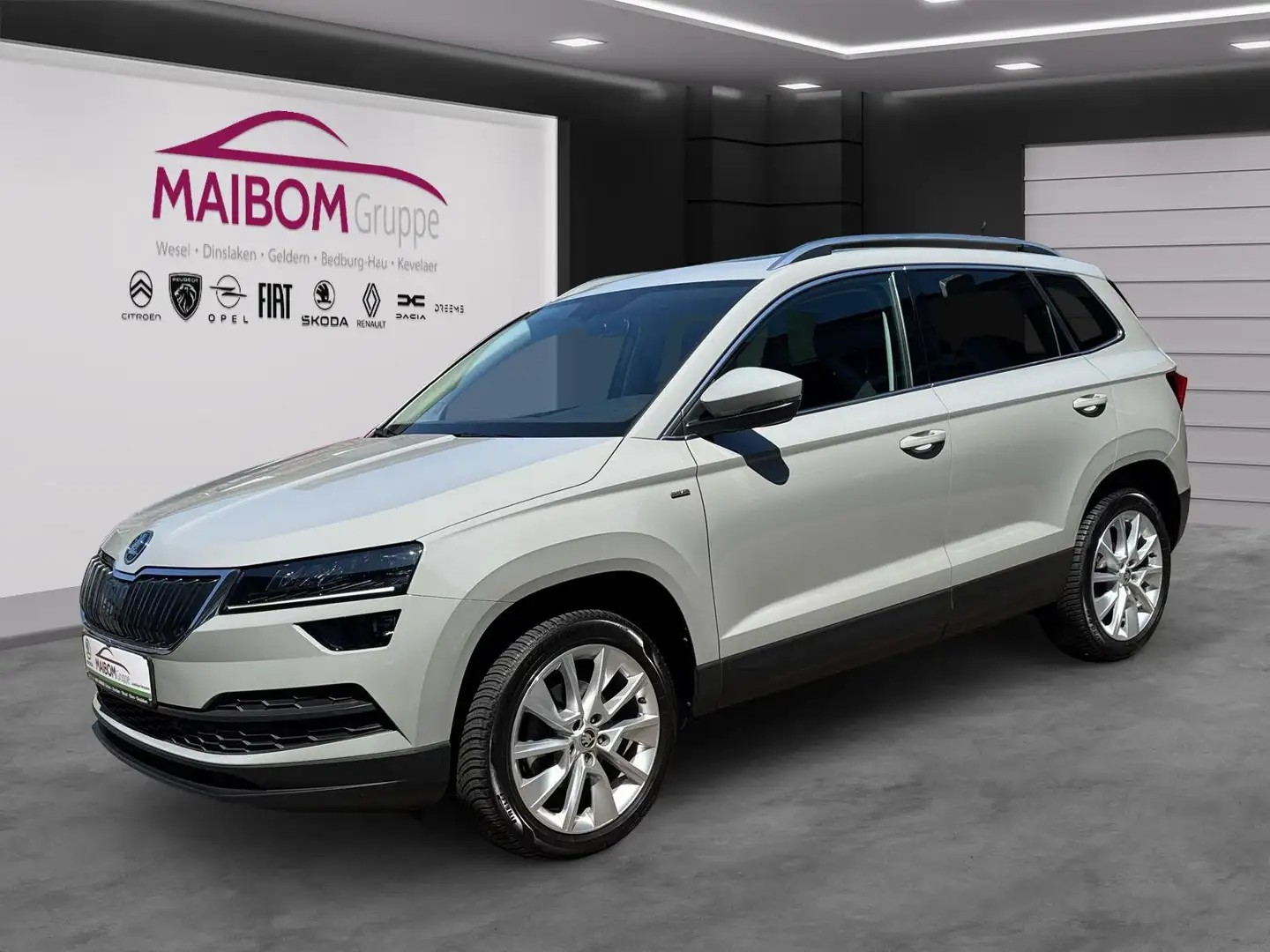 Skoda Karoq Clever*PANO*Smart-Link*Ganzjahresreifen Grijs - 1