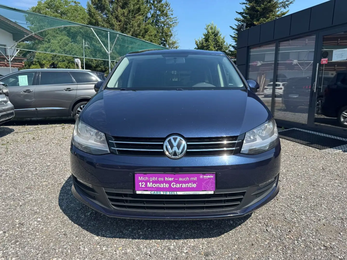 Volkswagen Sharan Trendline BMT SCR 2,0 TDI 4Motion ALLRAD/AHK Blau - 2
