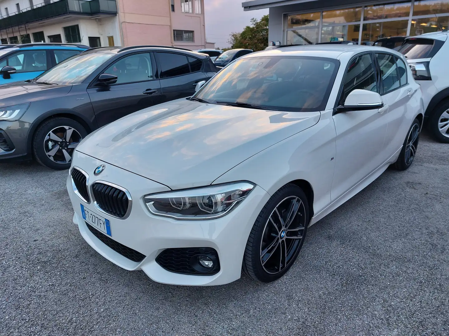 BMW 116 Serie 1 F/20-21 2015 116i Msport 5p Bianco - 1