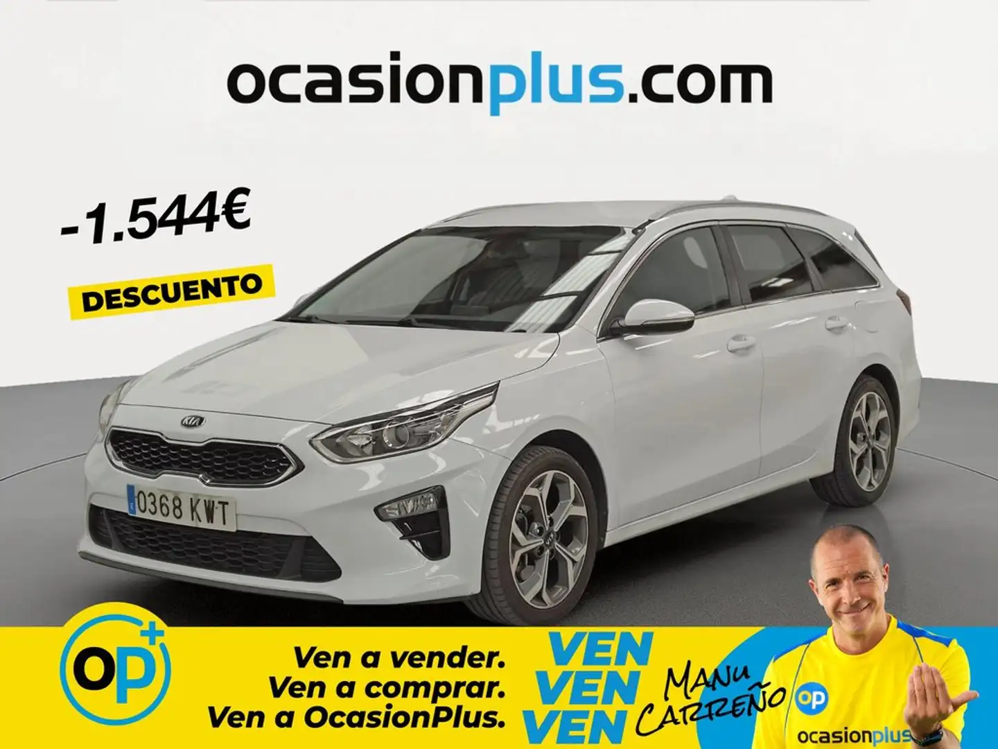 Kia Ceed / cee'd Tourer 1.6CRDi Eco-Dynamics Tech 115 Blanco - 1