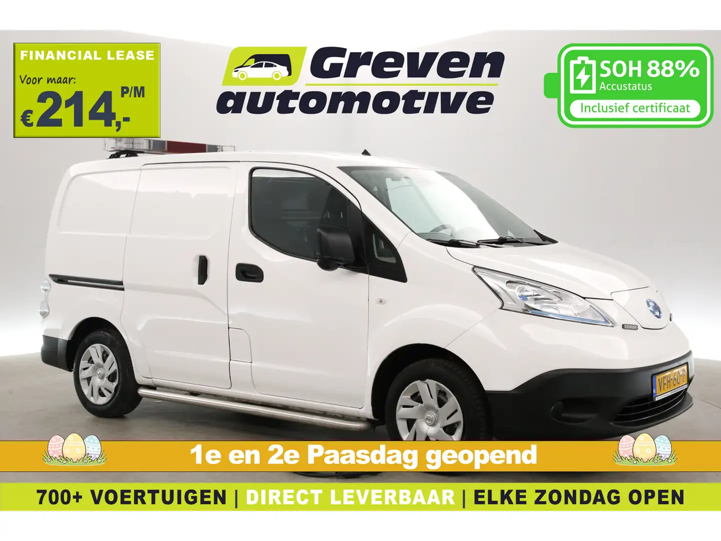 Nissan E-NV200 Business 40 kWh L1H1 | Snelladen | SOH 88% | Airco Blanco - 1