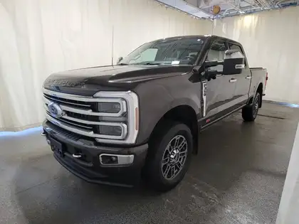 Brown 2024 Ford F-350 Super Duty Pickup Truck Four-Wheel Drive Automatic