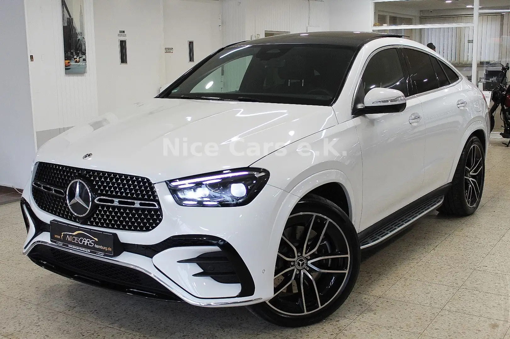 Mercedes-Benz GLE 350 de 4Matic Coupe AMG Line*Panorama*9G- Blanc - 1