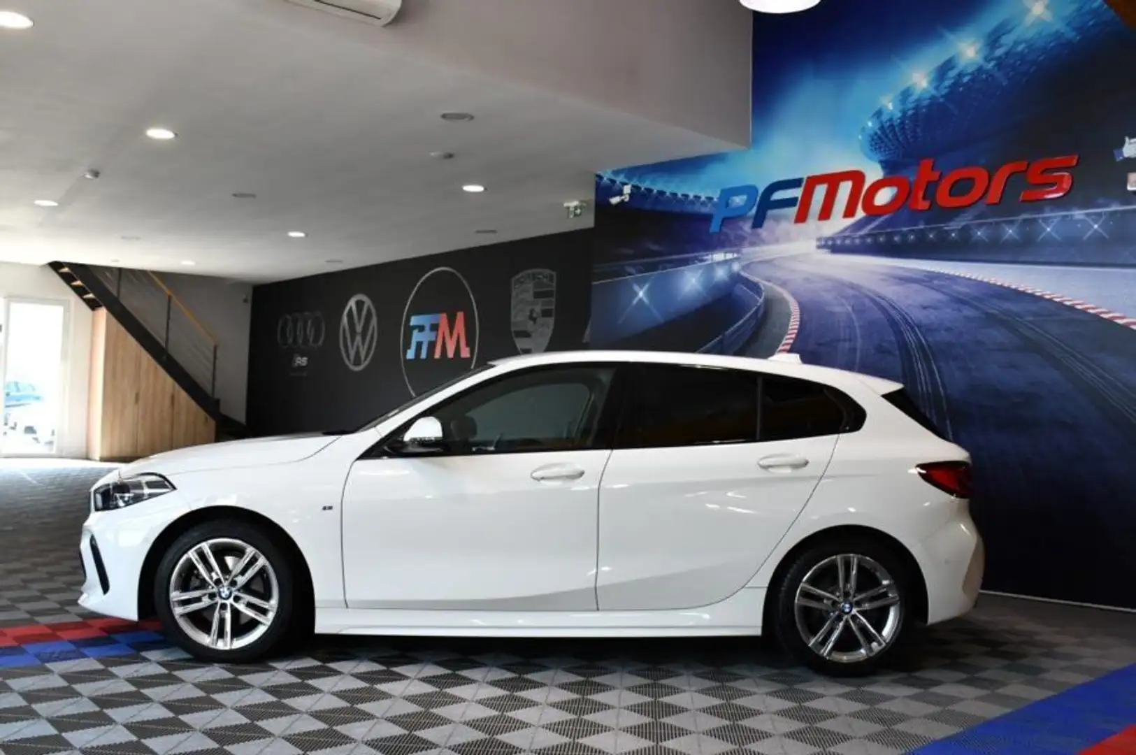 BMW 118 118 IA 1.5 136 BVA M-Sport GPS Virtual Caméra Frei Blanc - 2