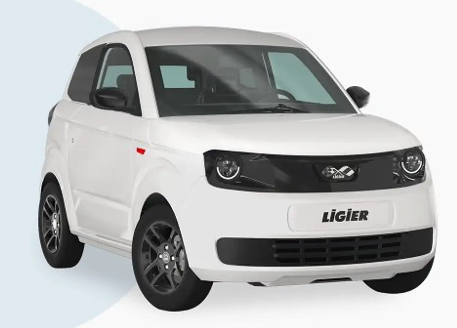 Ligier Myli Myli Elektro/123KM Reichweite/Servo/sofort lieferb Bianco - 1