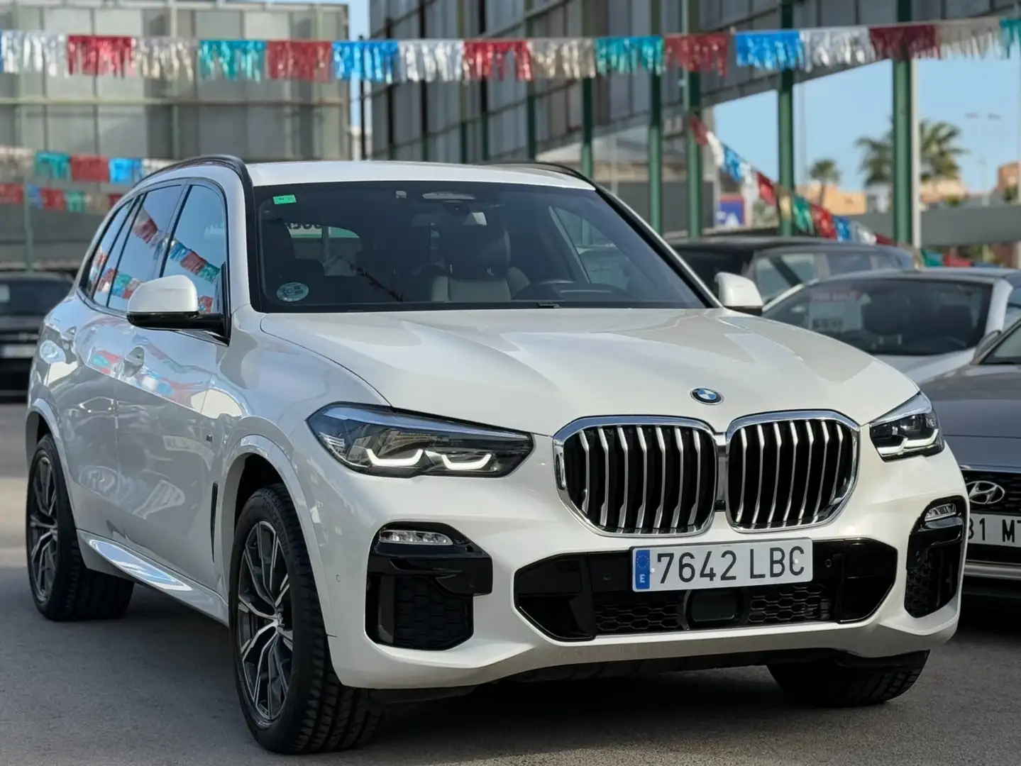 BMW X5 xDrive 30dA Blanc - 1