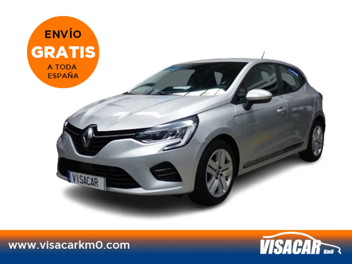 Renault Clio TCe Intens 74kW Plateado - 1