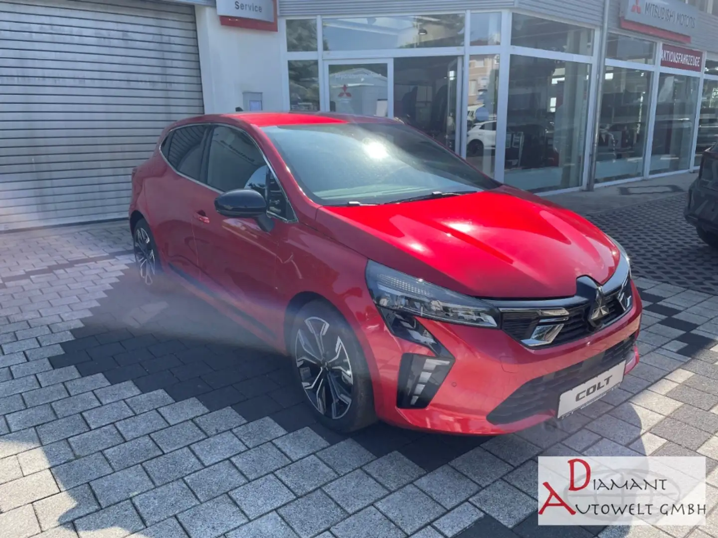 Mitsubishi Colt Top 1.0 Turbo mit Navi / Sitzheizung / 360 Kamera Rosso - 2