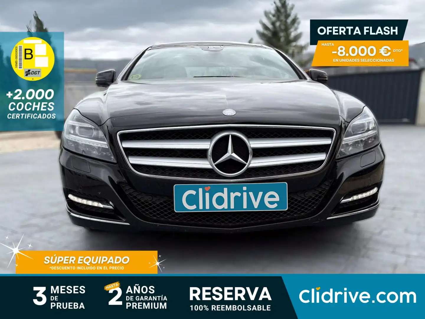 Mercedes-Benz CLS 350 CDI BlueEFFICIENCY Negro - 1