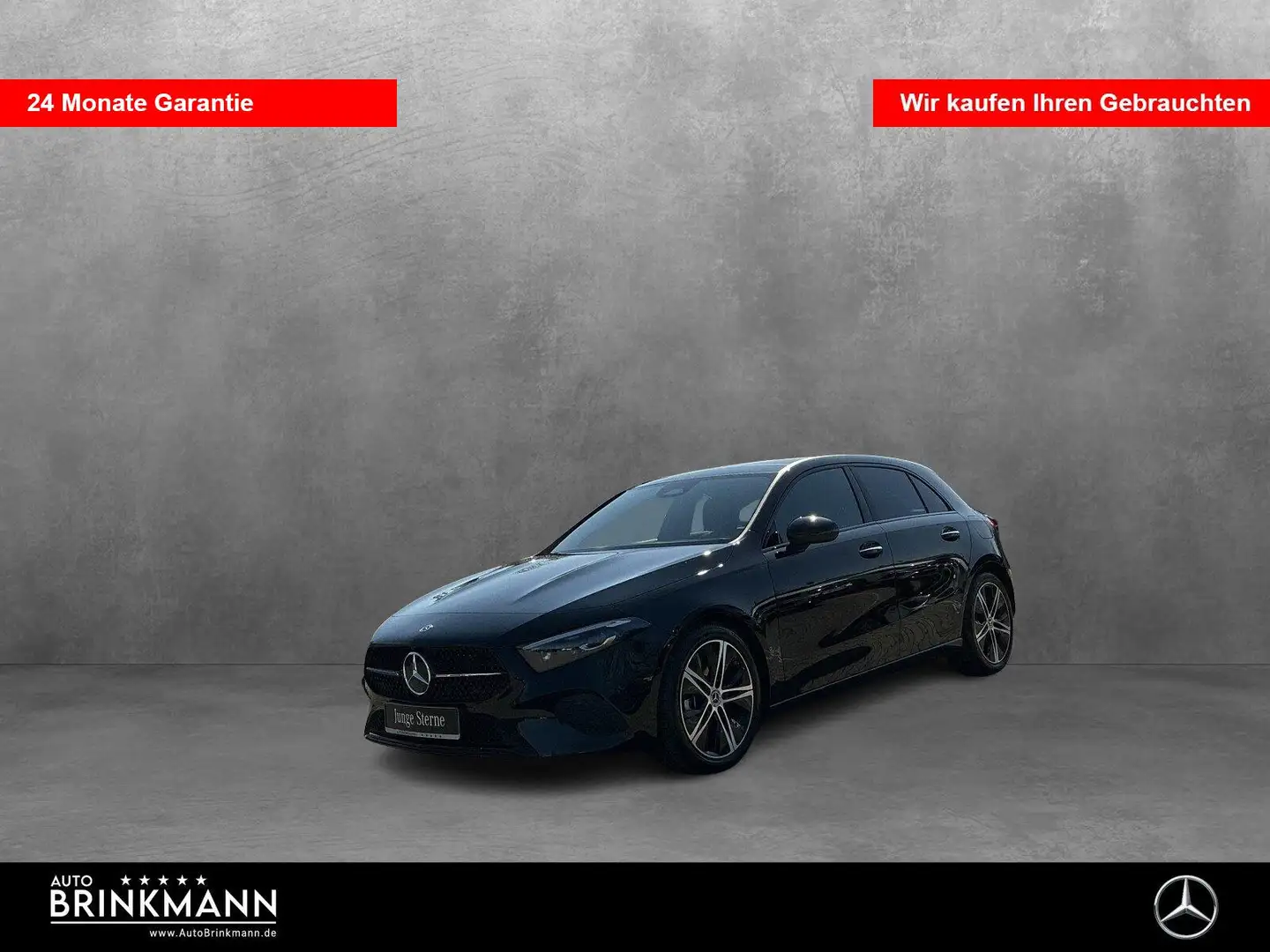 Mercedes-Benz A 200 A 200 Progressive/Panorama/Multibeam/AHK/Kamera Schwarz - 1