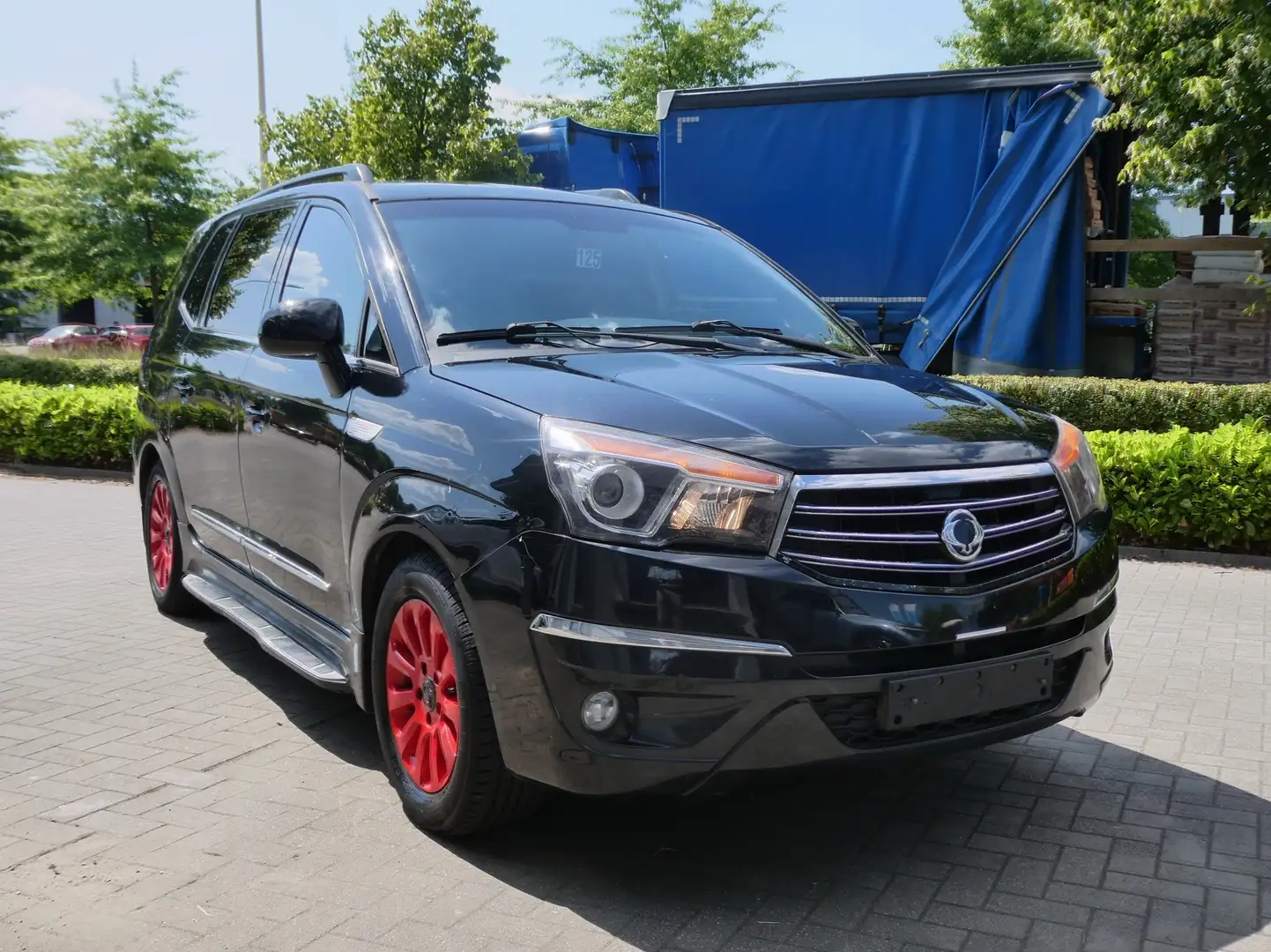 SsangYong Rodius Rodius 2.0d 7pl. *Afgekeurd voor roetfilter Чорний - 1