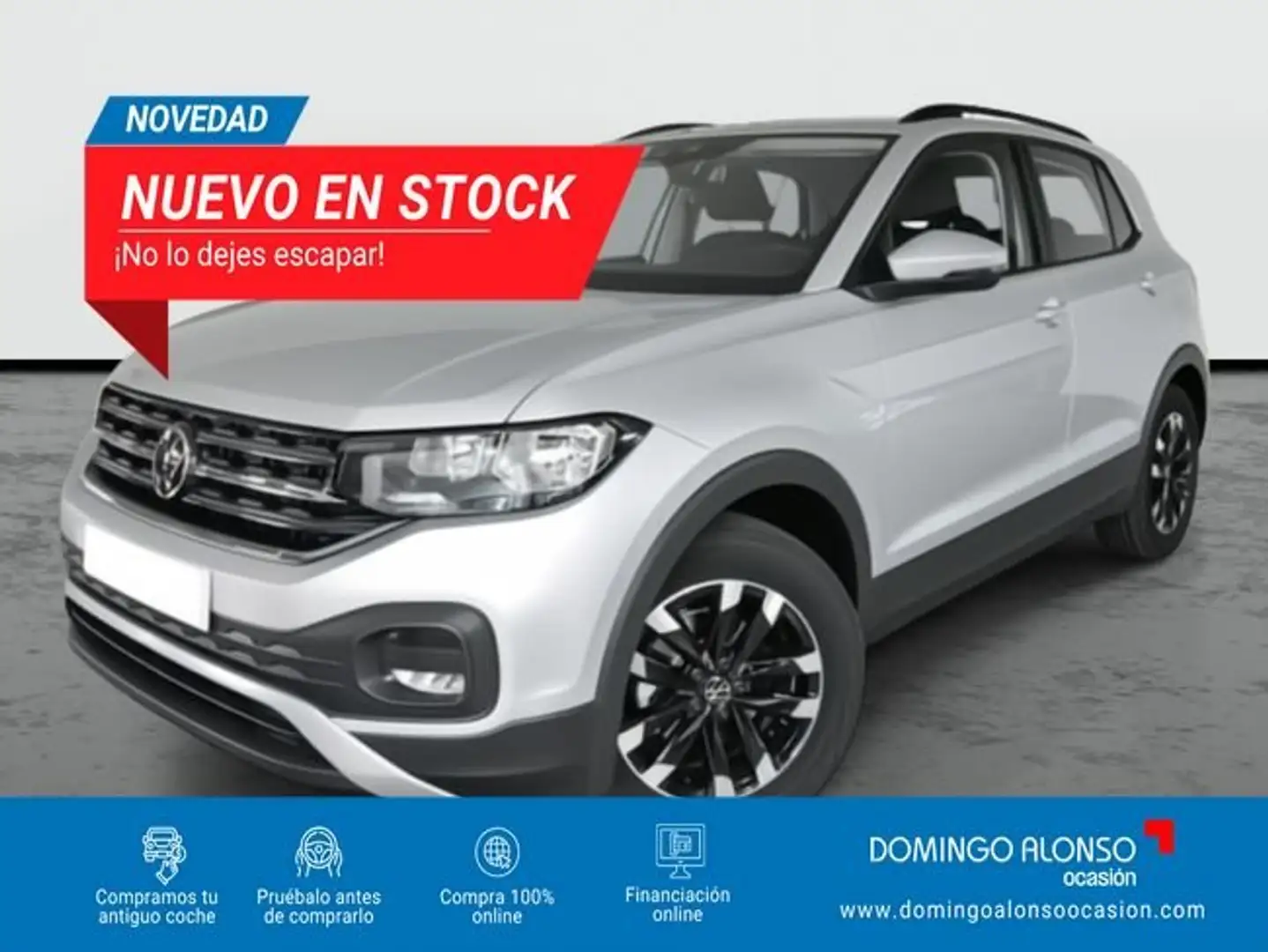 Volkswagen T-Cross Connect 1.0 TSI 70kW (95CV) SG5 (C113LV12) Plateado - 1