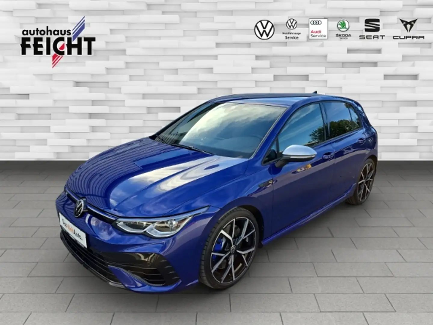 Volkswagen Golf VIII R 2.0 TSI 4Motion+NAVI+LED+RFK+ACC+APP Mavi - 1