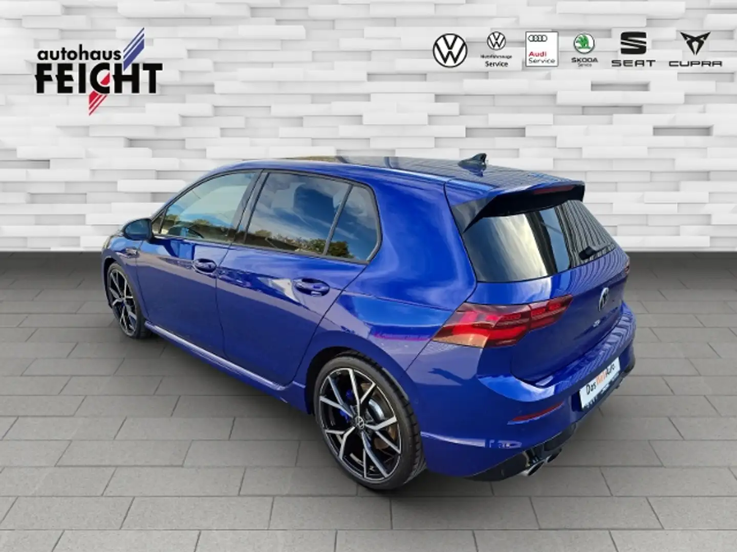 Volkswagen Golf VIII R 2.0 TSI 4Motion+NAVI+LED+RFK+ACC+APP Mavi - 2