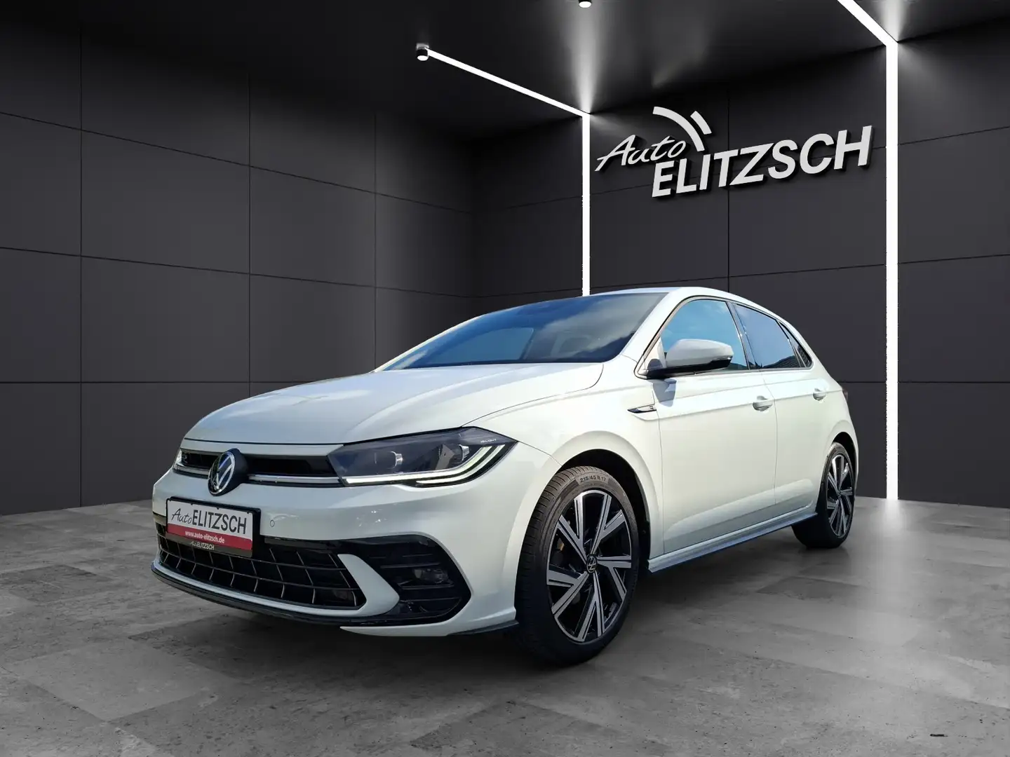 Volkswagen Polo R-Line TSI DSG IQ.Light ACC SH AID RFK AppConne... Weiß - 2