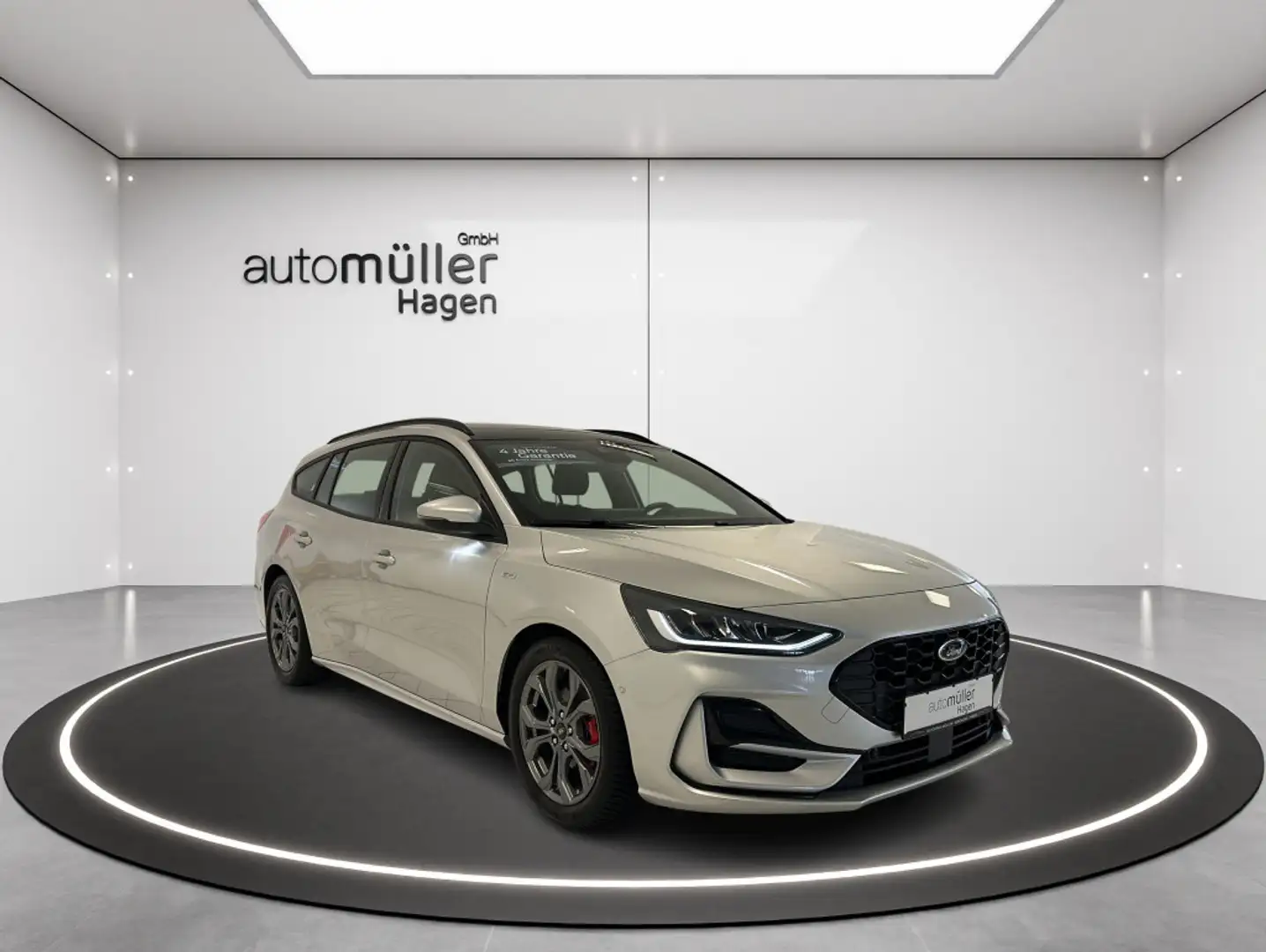 Ford Focus Turnier 1.5 EcoBlue ST-Line LED|KAM|ACC|SP Plateado - 1
