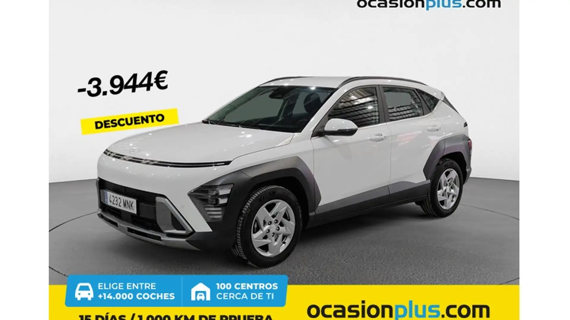 Hyundai KONA 1.0 TGDI Flexx 4x2 Blanc - 1