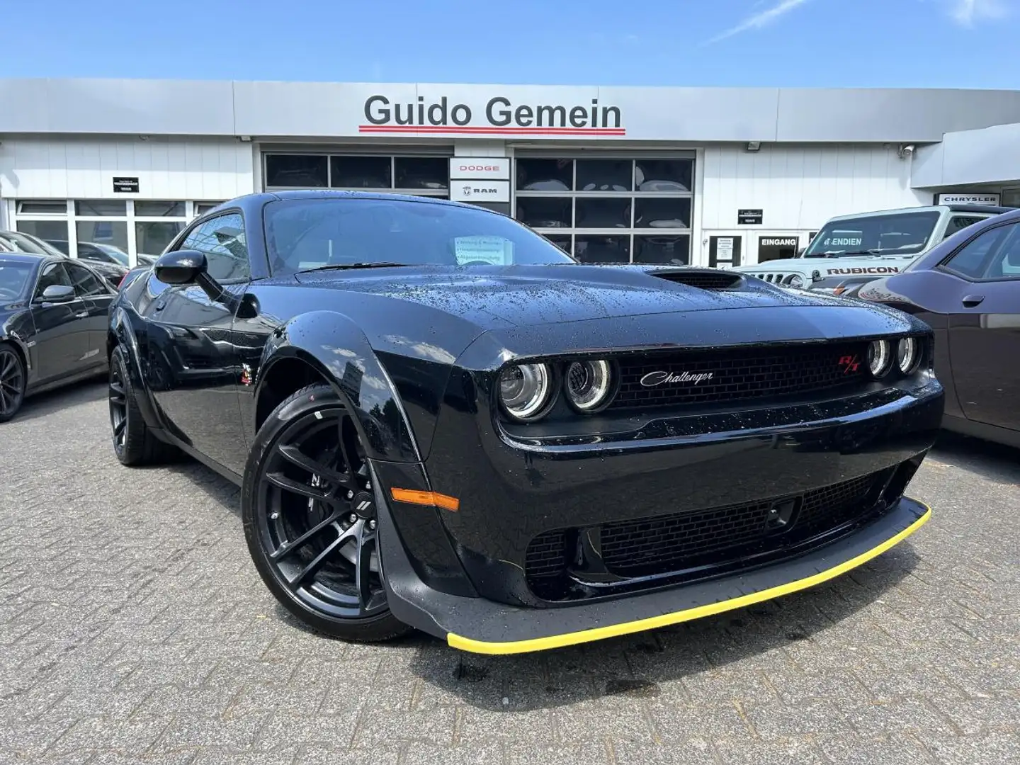 Dodge Challenger R/T Scat Pack 6.4 V8 Widebody Last Call Schwarz - 2