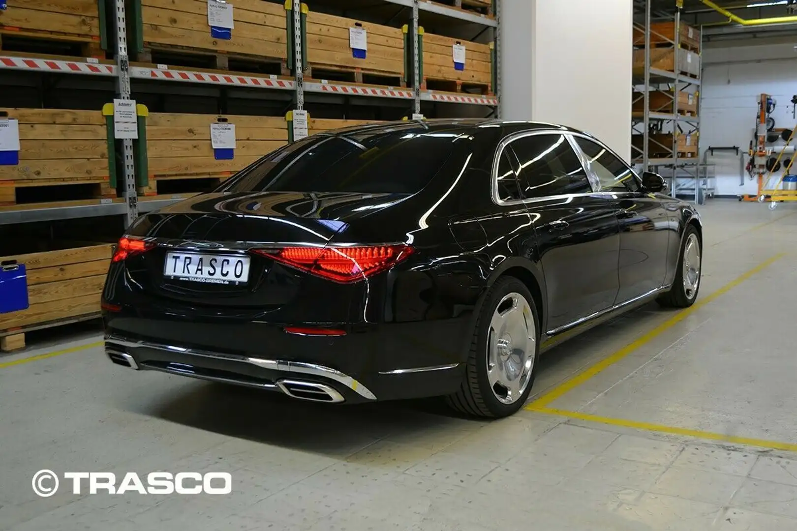 Mercedes-Benz S 580 S580L MAYBACH armored Level 6 A-Kip TRASCO Fekete - 2