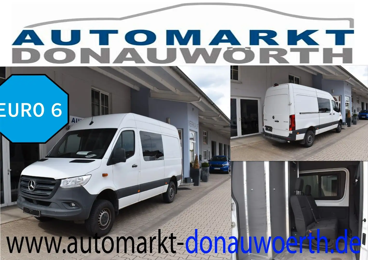 Mercedes-Benz Sprinter Sprinter Mixto 4x4 7 G-Tronic 5 Sitzer Bianco - 1