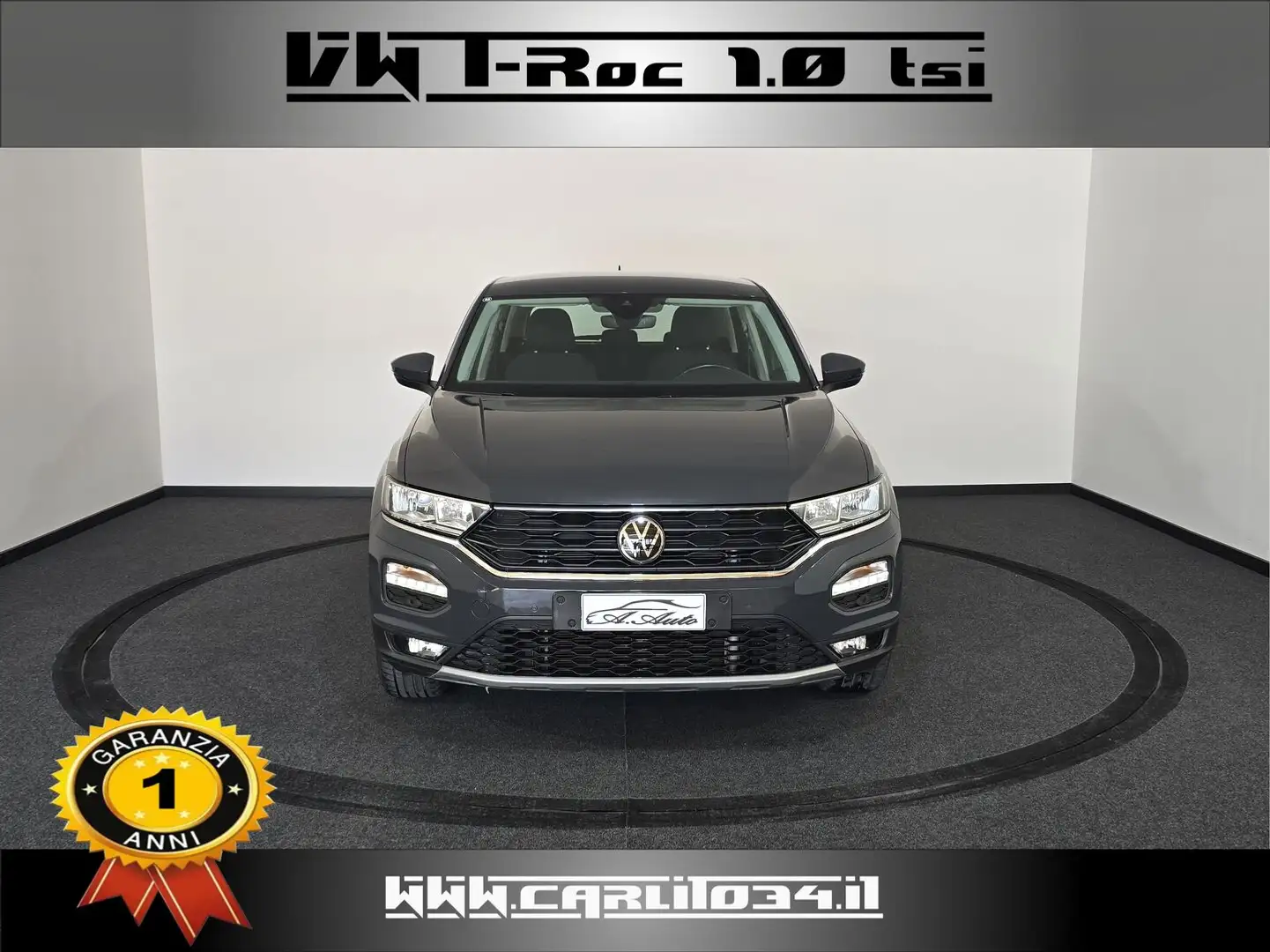 Volkswagen T-Roc 1.0 tsi Style 110cv Grau - 1