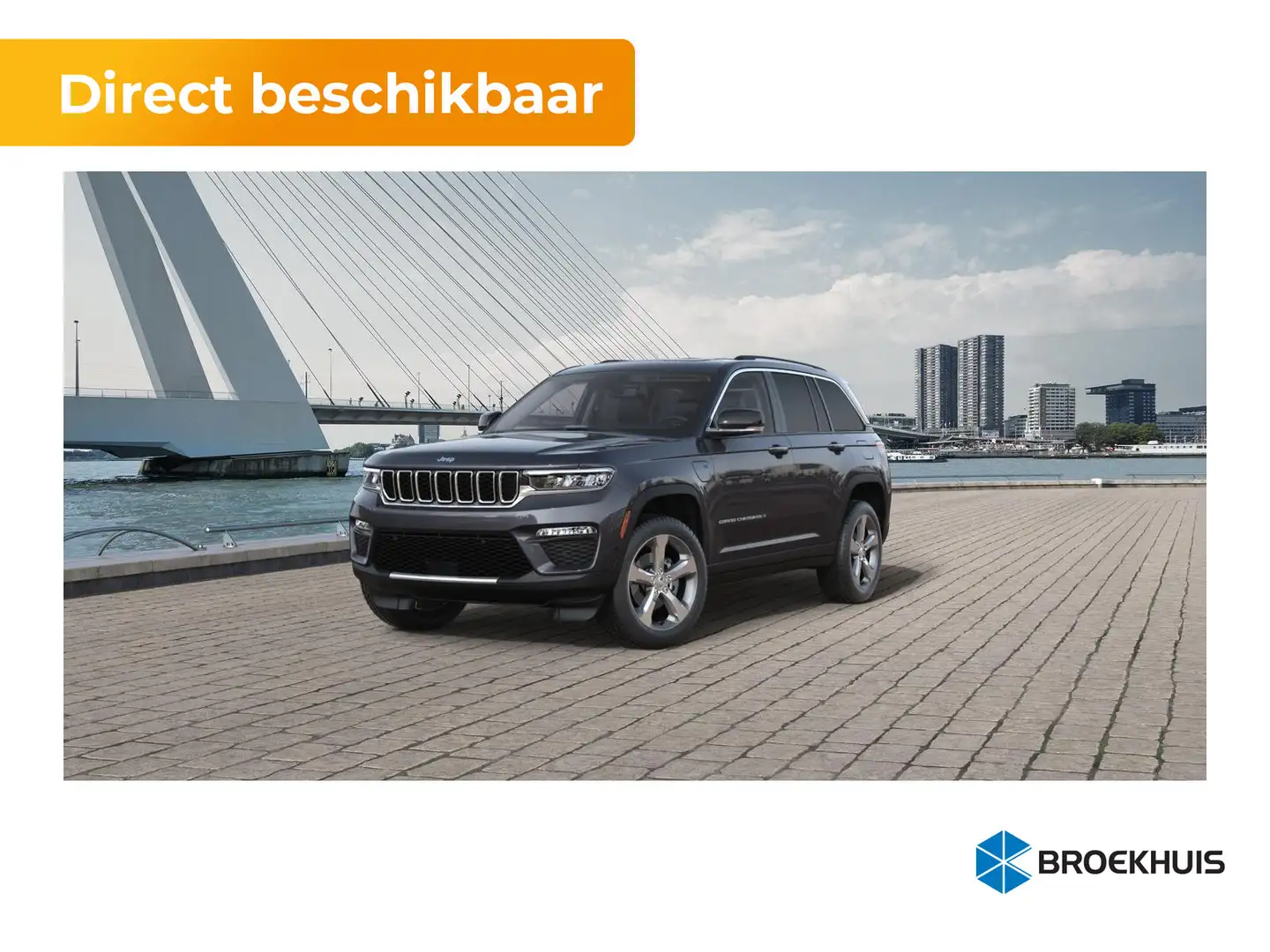 Jeep Grand Cherokee Limited Automaat Gris - 1