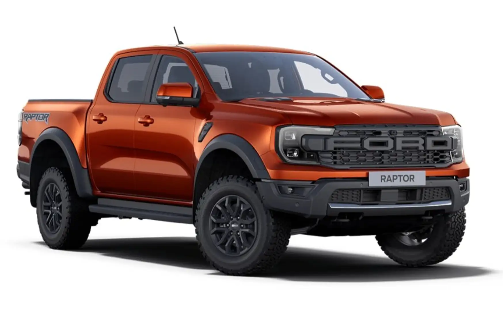 Ford Ranger Raptor 3.0L ECOBOOST 292PS 10-GANG-AUTOMATIKGETRIEBE Pomarańczowy - 1