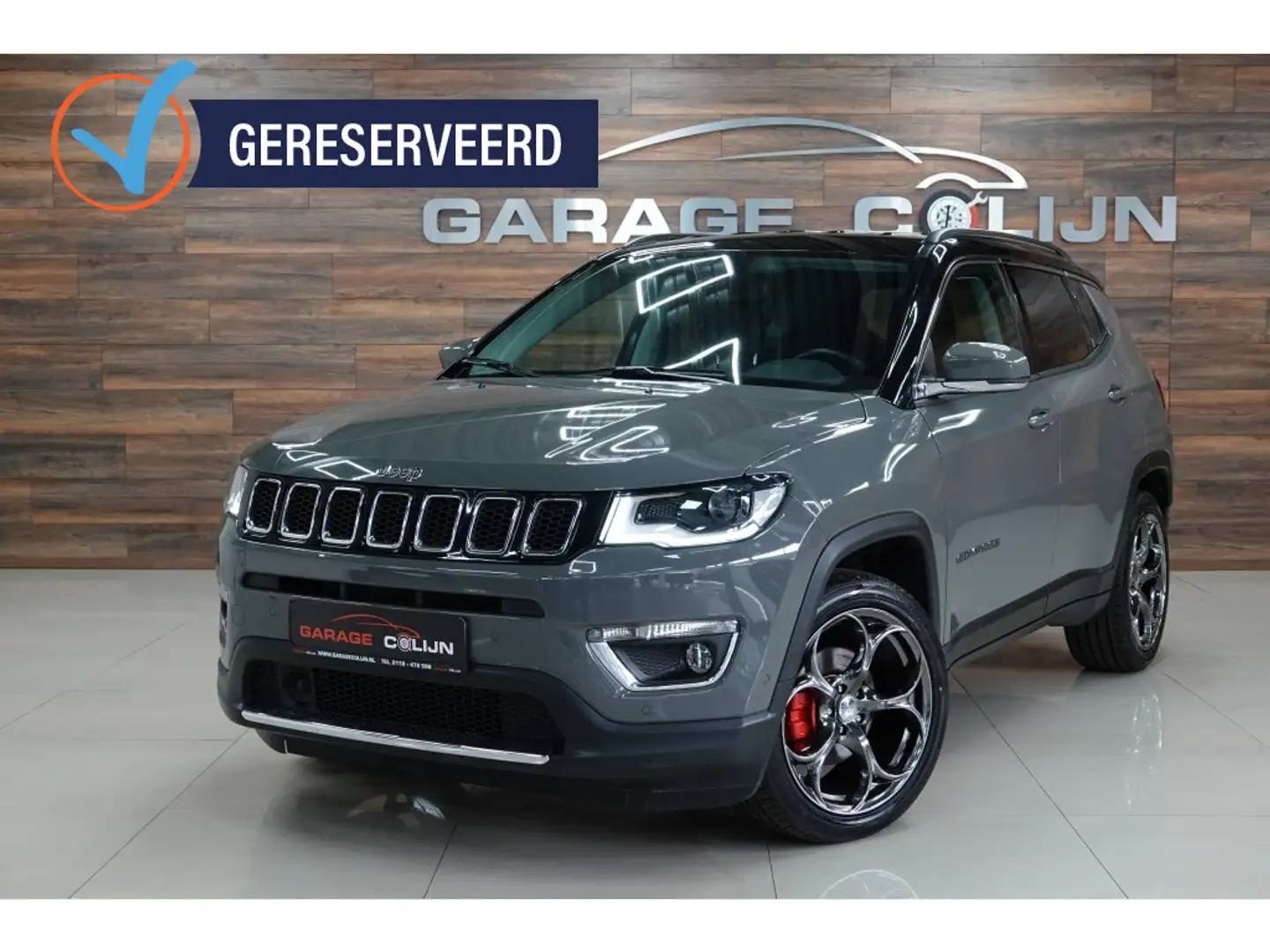 Jeep Compass 1.3 GSE | LED | CRUISE | LEDER | Gris - 1