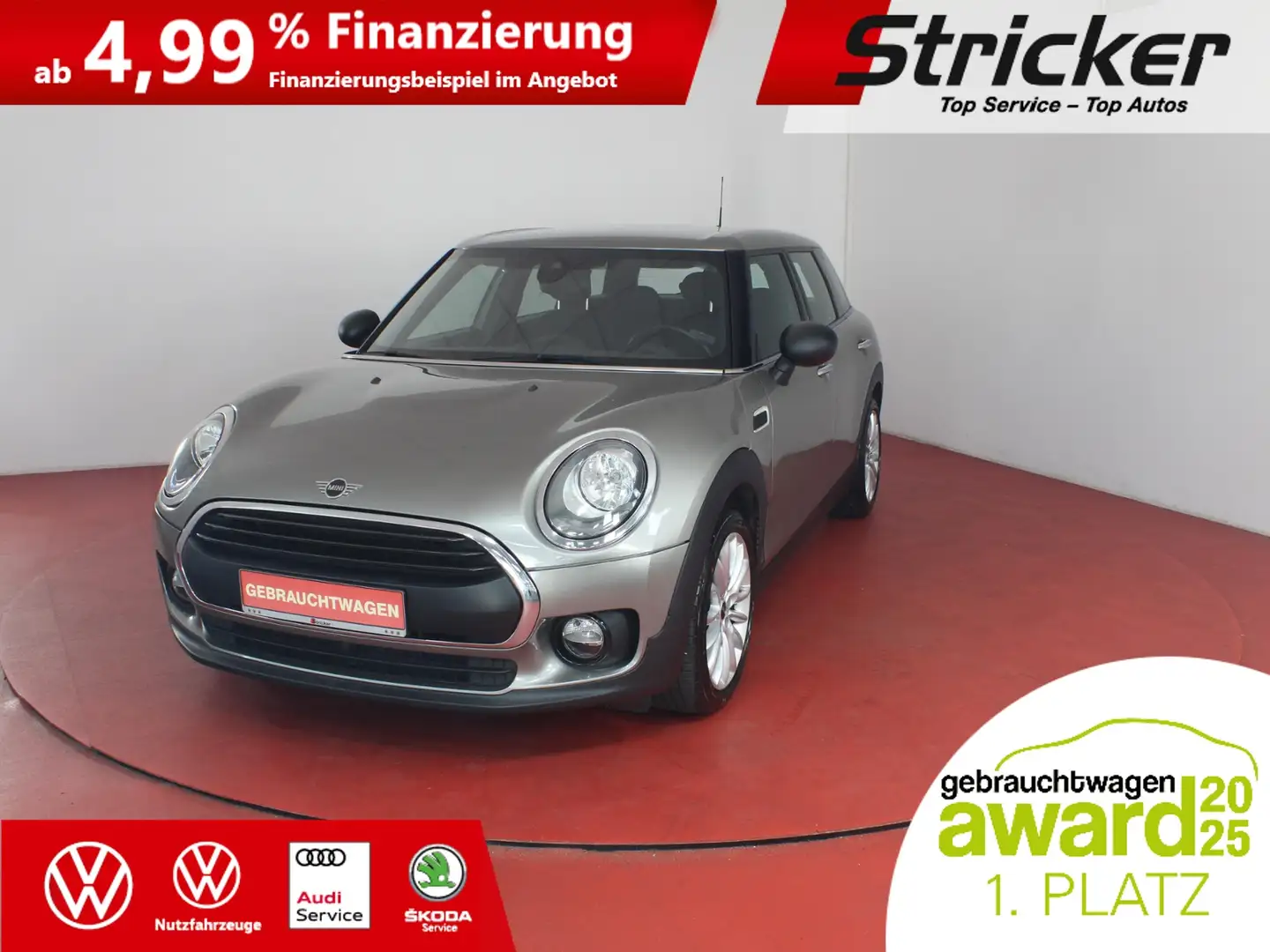 MINI One Clubman 1.5 12V PDC 154,-ohne Anzahlung Tempomat Silber - 1