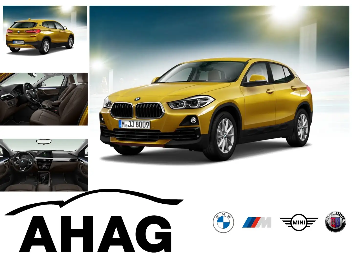 BMW X2 sDrive18i Klimaaut. Head-Up PDC Aut. Heckkl. Gold - 1