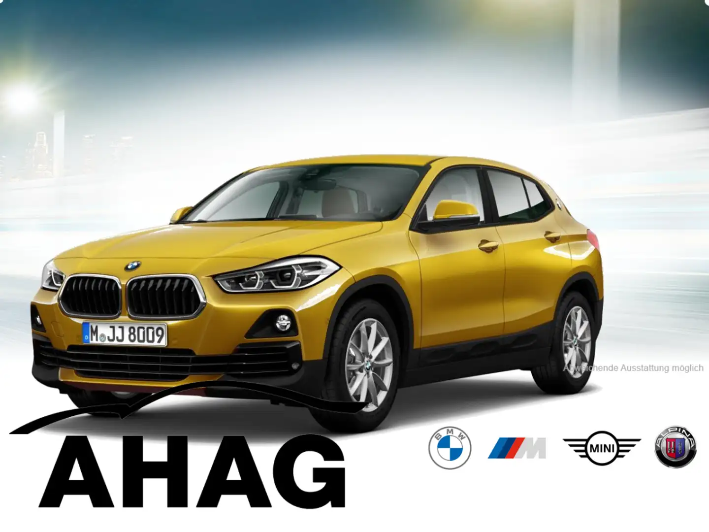 BMW X2 sDrive18i Klimaaut. Head-Up PDC Aut. Heckkl. Gold - 2