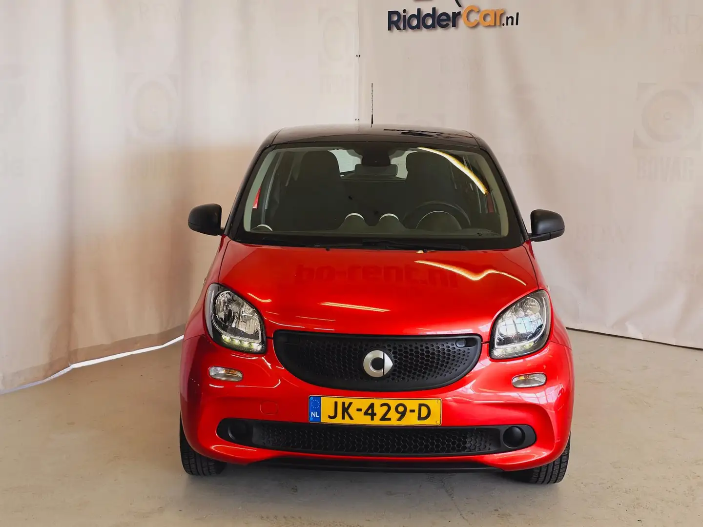 smart forFour 1.0 Pure|NAP|APK10-25|CRUISE|BLUETOOTH|AIRCO|ELEK Rood - 2