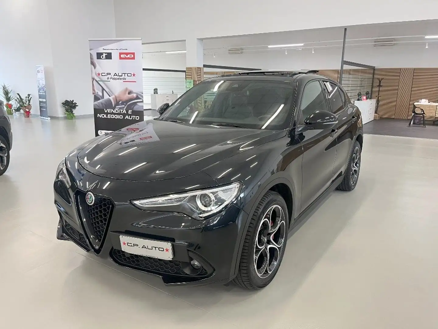 Alfa Romeo Stelvio 2.2 Turbodiesel 190 CV AT8 Q4 Sprint Noir - 1