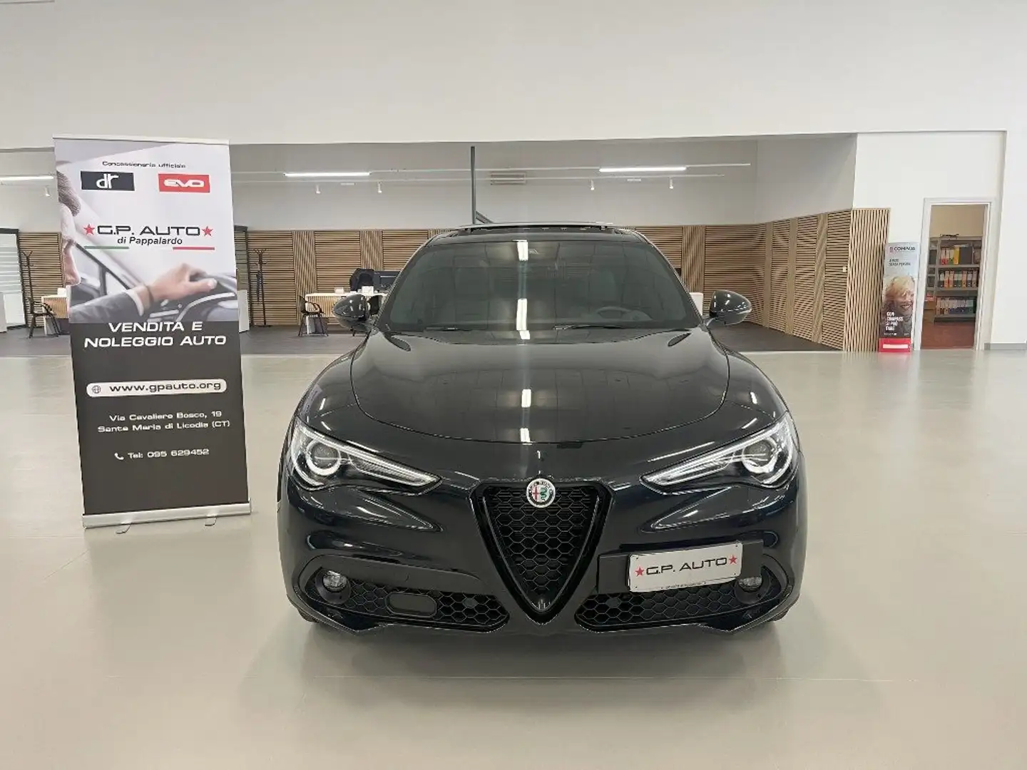 Alfa Romeo Stelvio 2.2 Turbodiesel 190 CV AT8 Q4 Sprint Noir - 2