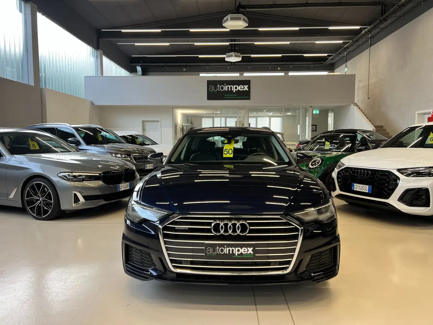 Audi A6 Avant 45 2.0 tfsi mhev S-LINE quattro s-tr Blu/Azzurro - 2