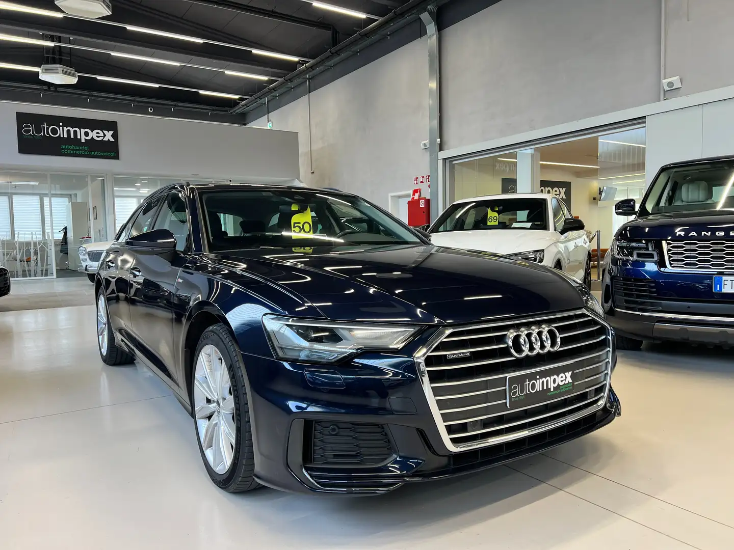 Audi A6 Avant 45 2.0 tfsi mhev S-LINE quattro s-tr Blu/Azzurro - 1