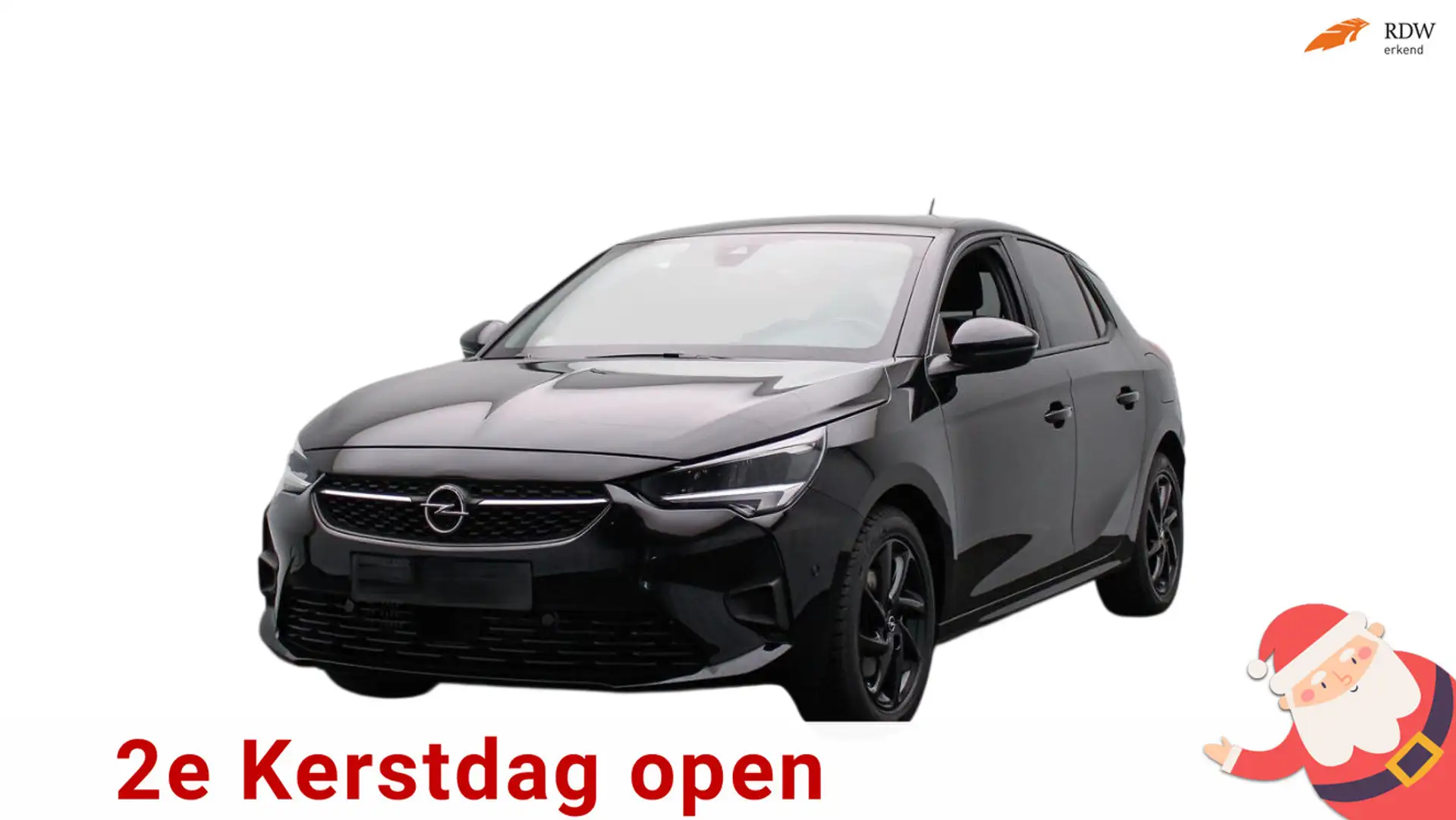 Opel Corsa 1.2 GS Line|AUTOMAAT|BLACK EDITION|CARPLAY|STOELVE Noir - 1