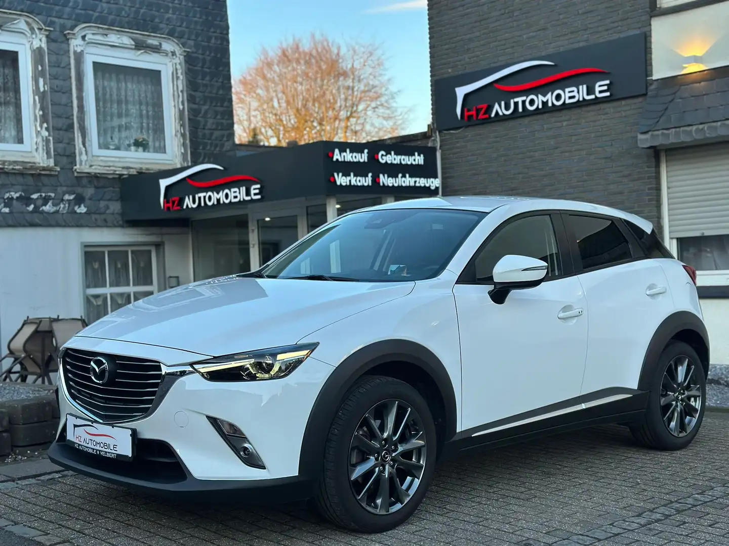 Mazda CX-3 Kizoku Intense *KAMERA*AHK*HUD*SPURHA.*TEMP Blanc - 1
